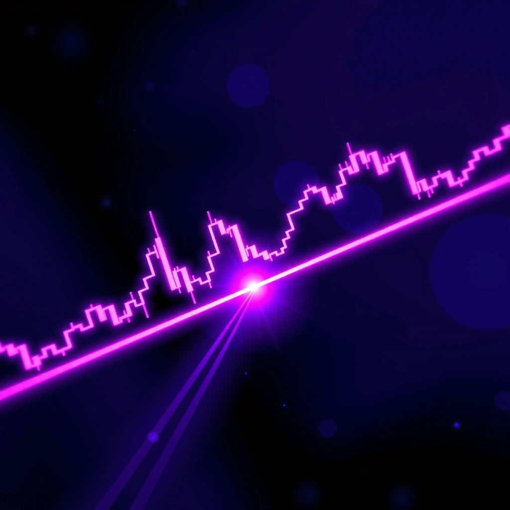 Gráfico de velas japonesas con indicadores técnicos